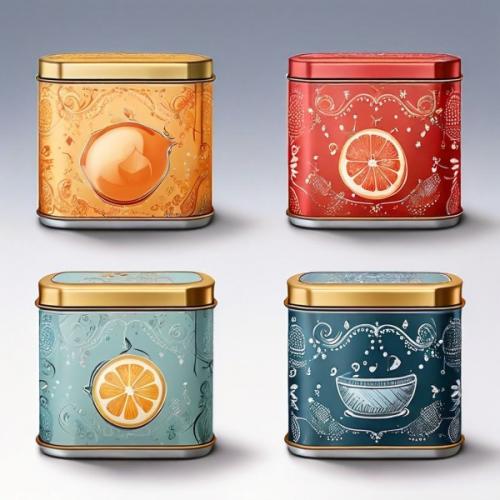 Reference for packaging design of Juyou boutique tinplate box